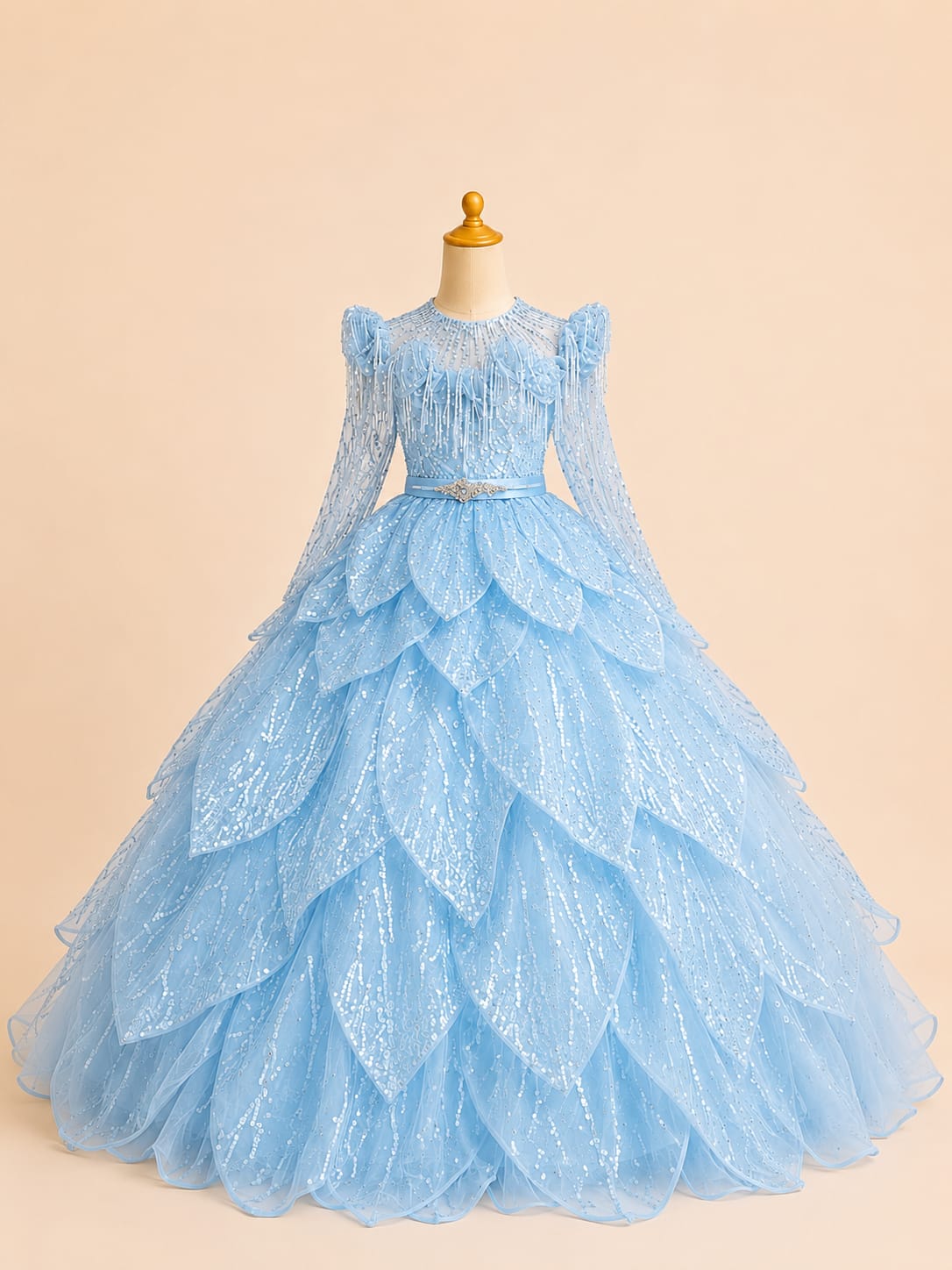 Petal Princess Girls’ Gown | By Lunaria Couture