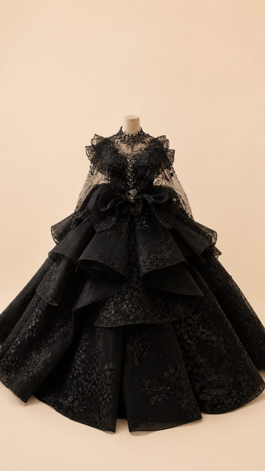 Premium Wedding Gown | Full Japanese Sequins |By Lunaria Couture