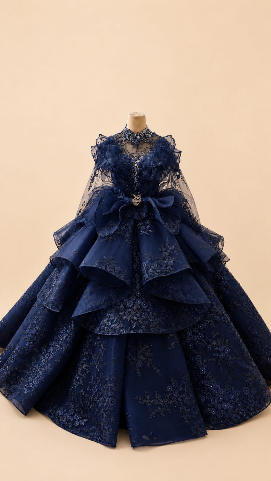 Premium Wedding Gown | Full Japanese Sequins |By Lunaria Couture