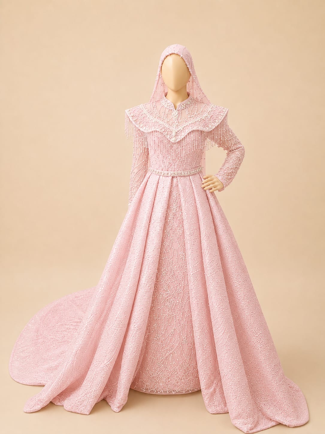 Japanese Sequin Bridal Gown |By Lunaria Couture