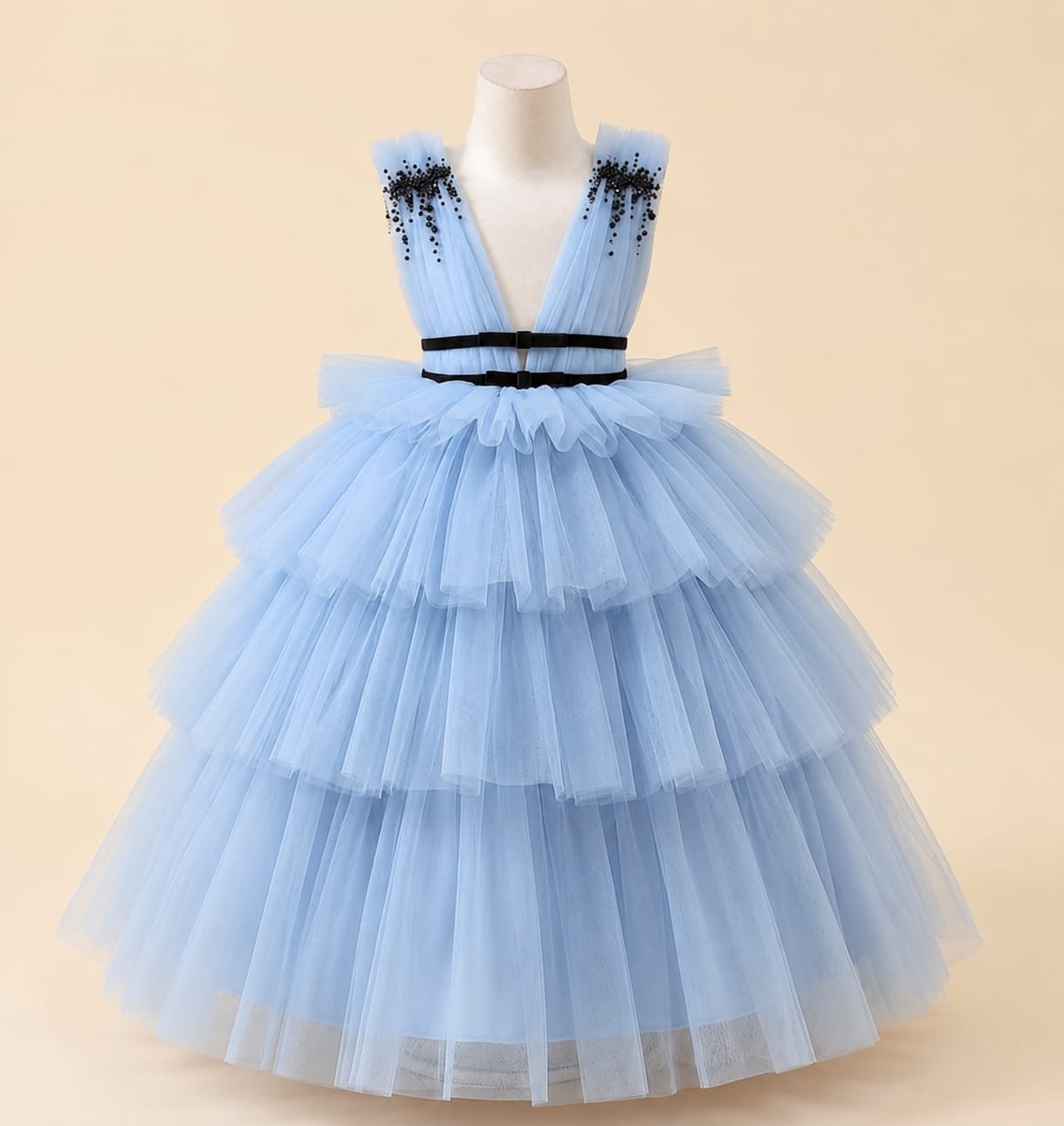 Premium Girls’ Party Dress – Elegant, Luxurious & Comfortable | By Lunaria Couture