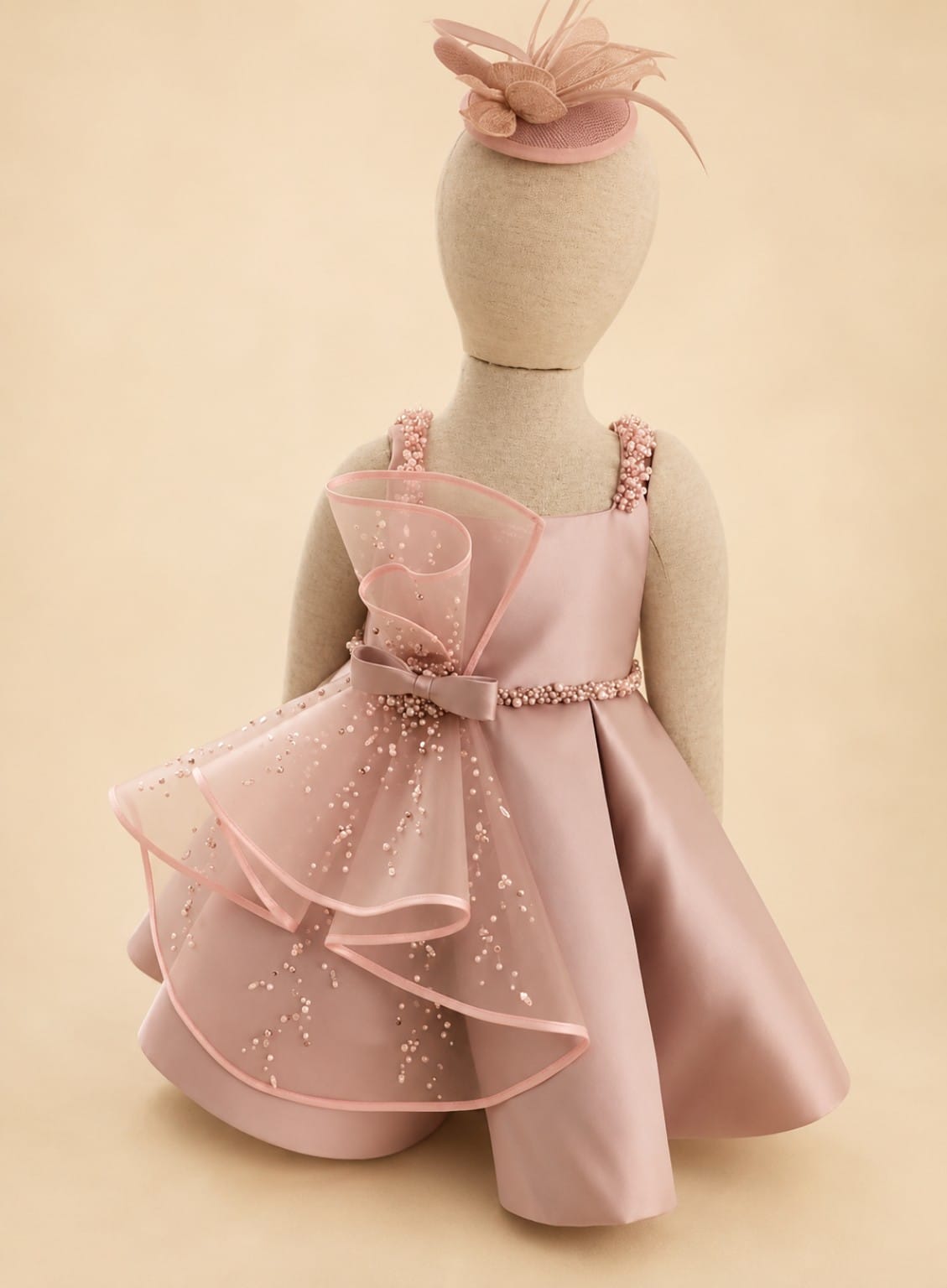 Elegant Girls’ Party Dress |By Lunaria Couture