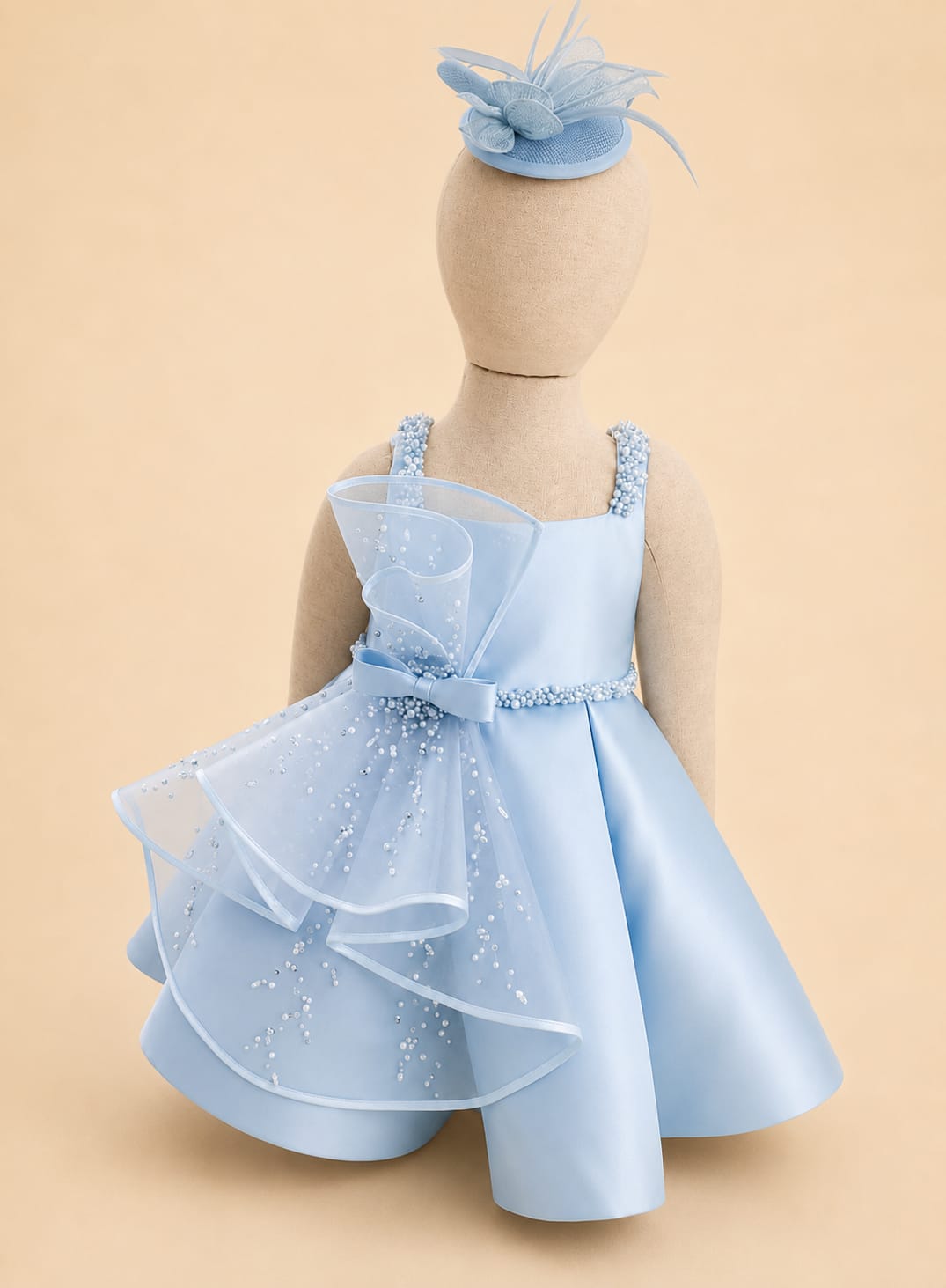 Elegant Girls’ Party Dress |By Lunaria Couture
