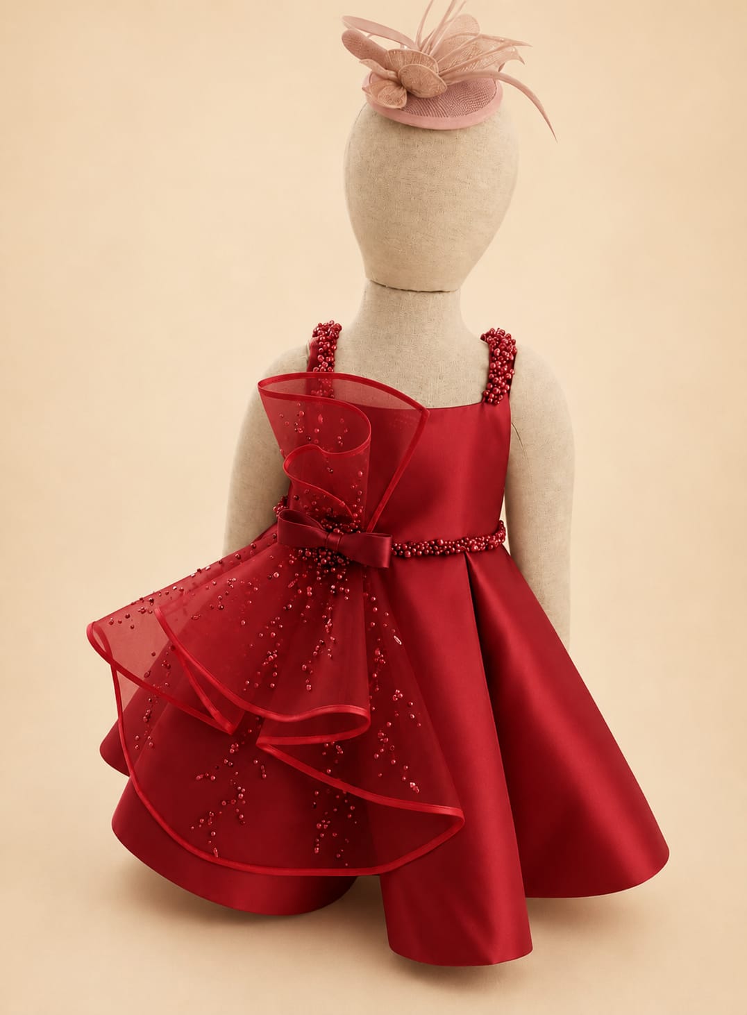 Elegant Girls’ Party Dress |By Lunaria Couture