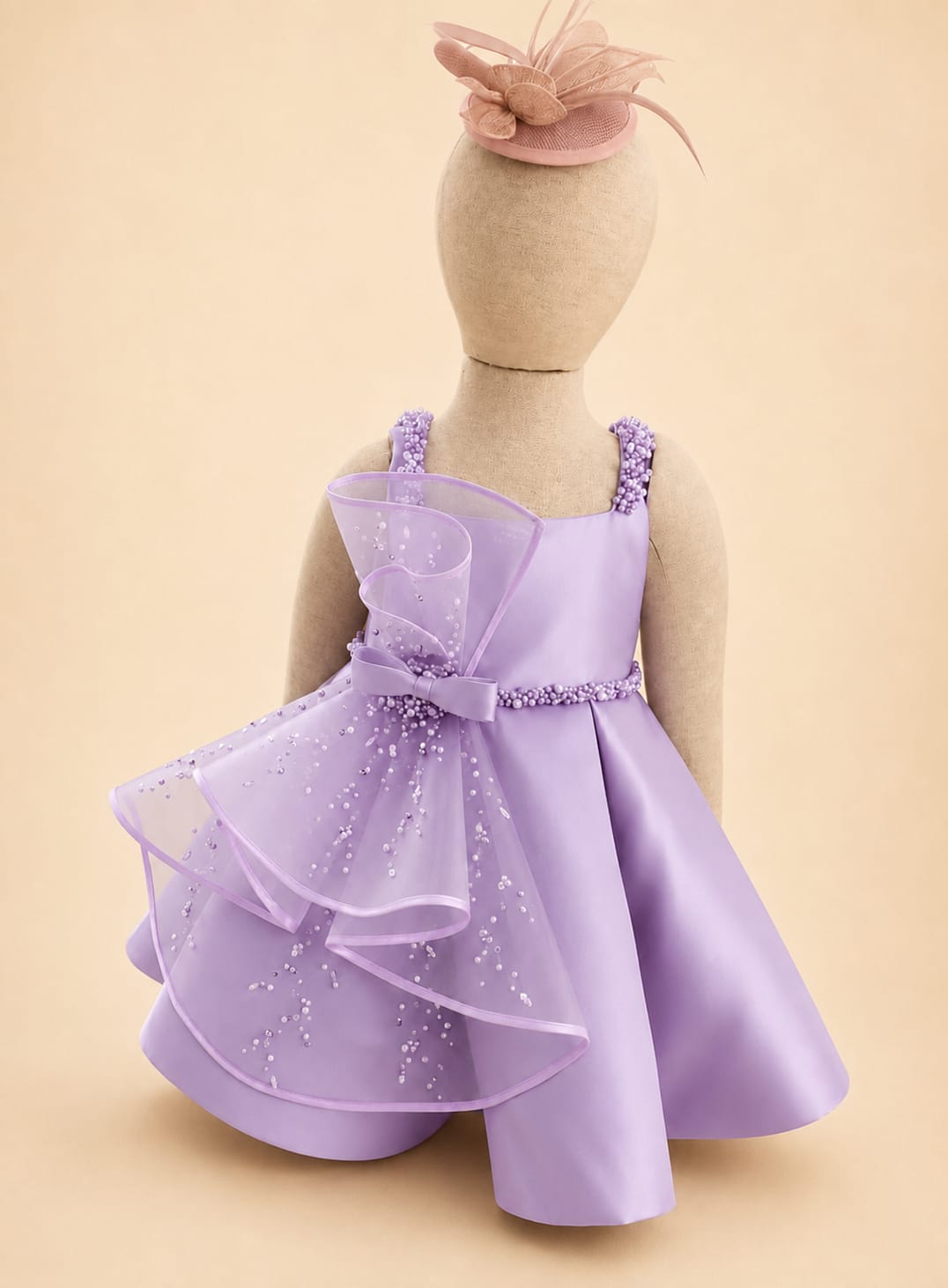 Elegant Girls’ Party Dress |By Lunaria Couture