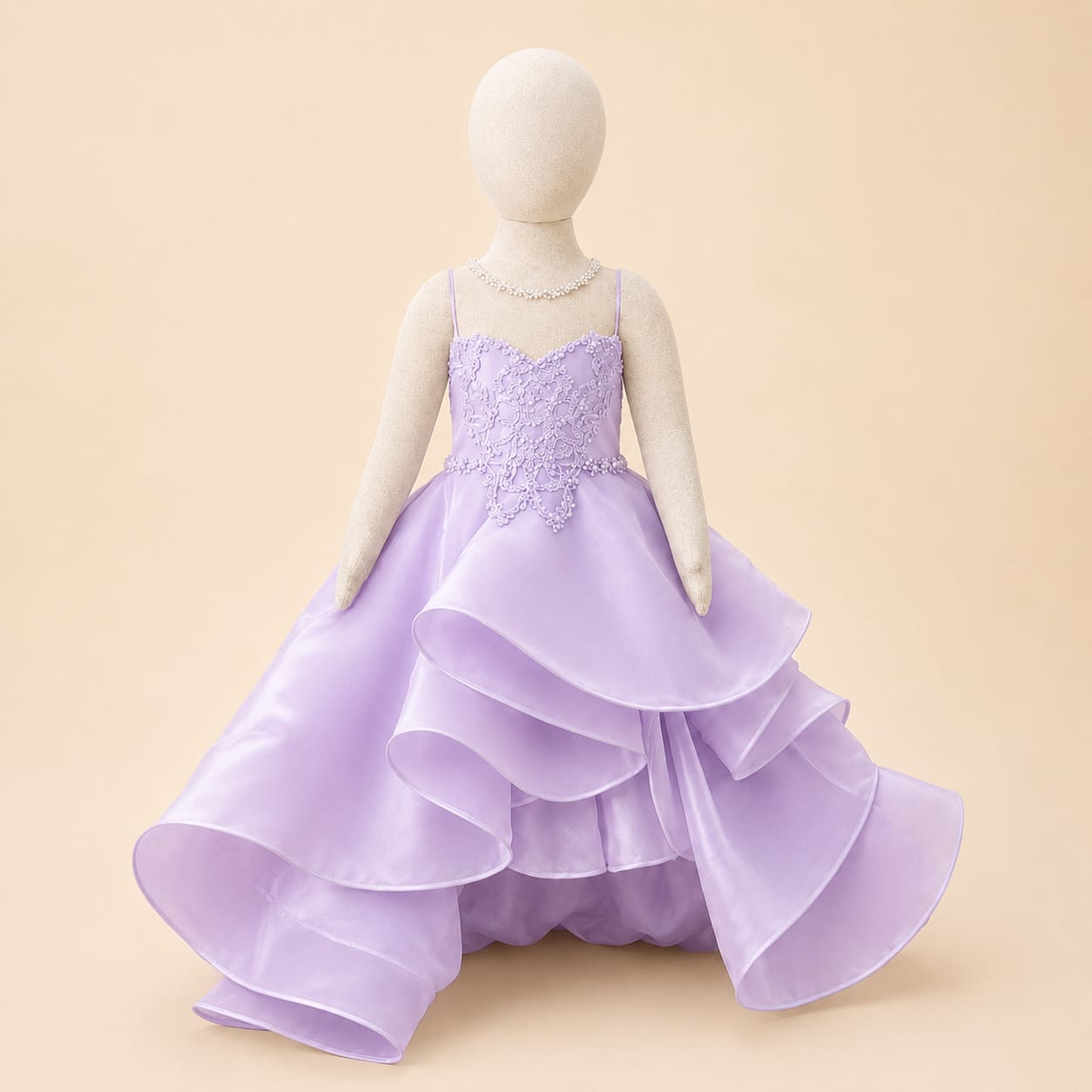 Premium Elegant Girls’ Dress |By Lunaria Couture