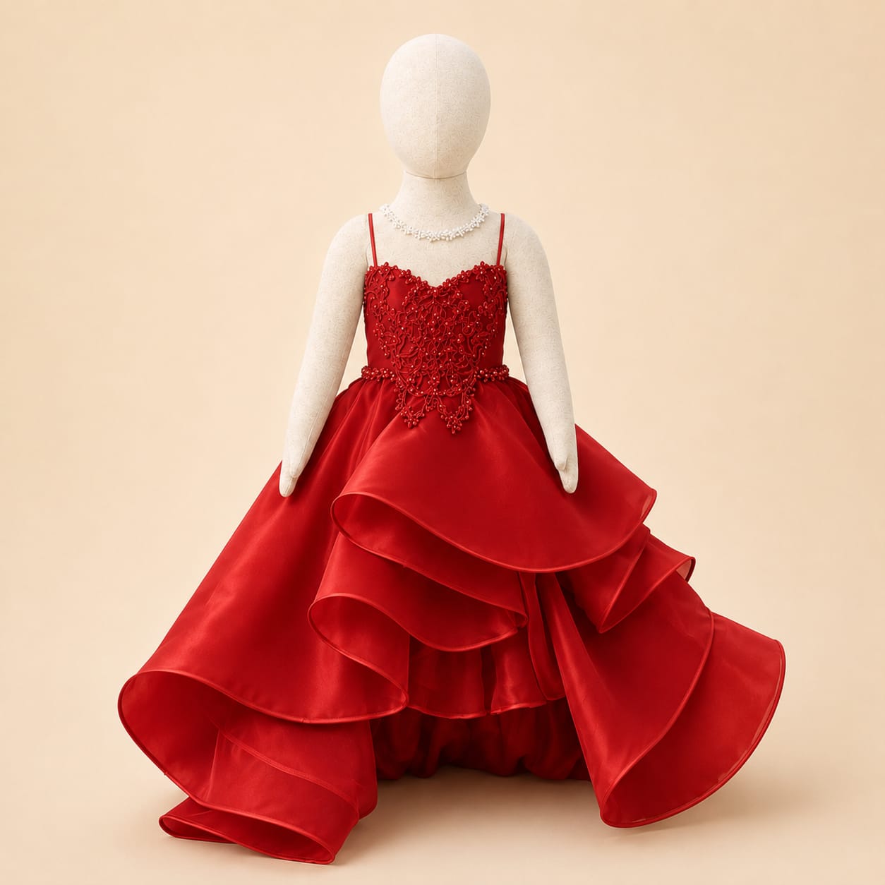 Premium Elegant Girls’ Dress |By Lunaria Couture