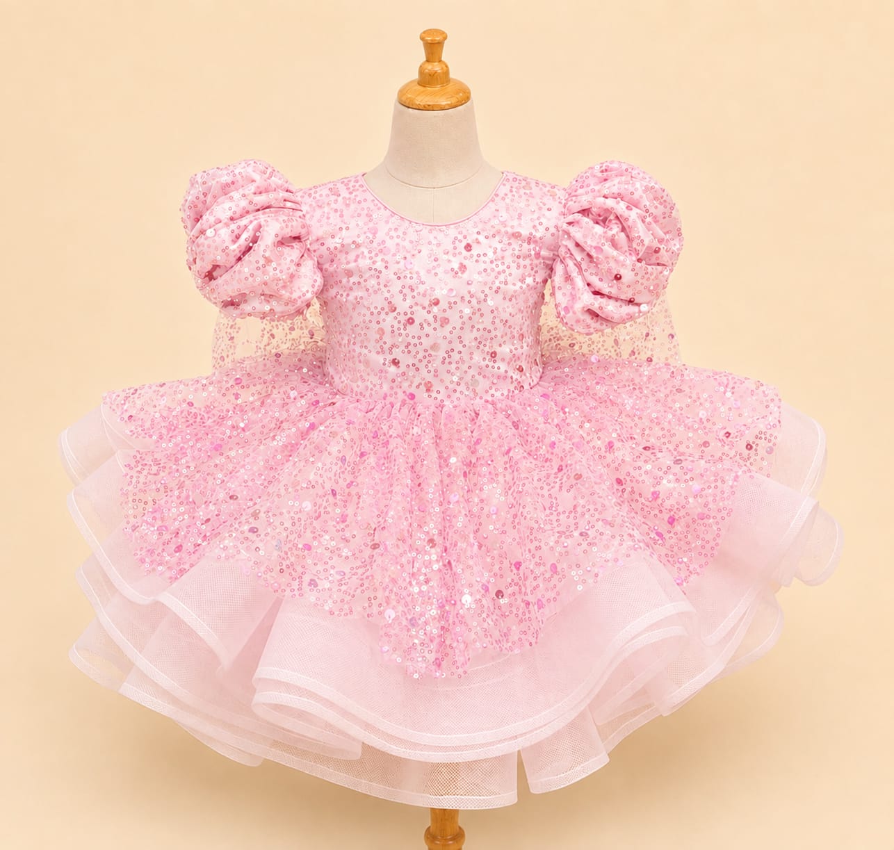 Luxury Sequin Princess Dress for Girls |By Lunaria Couture