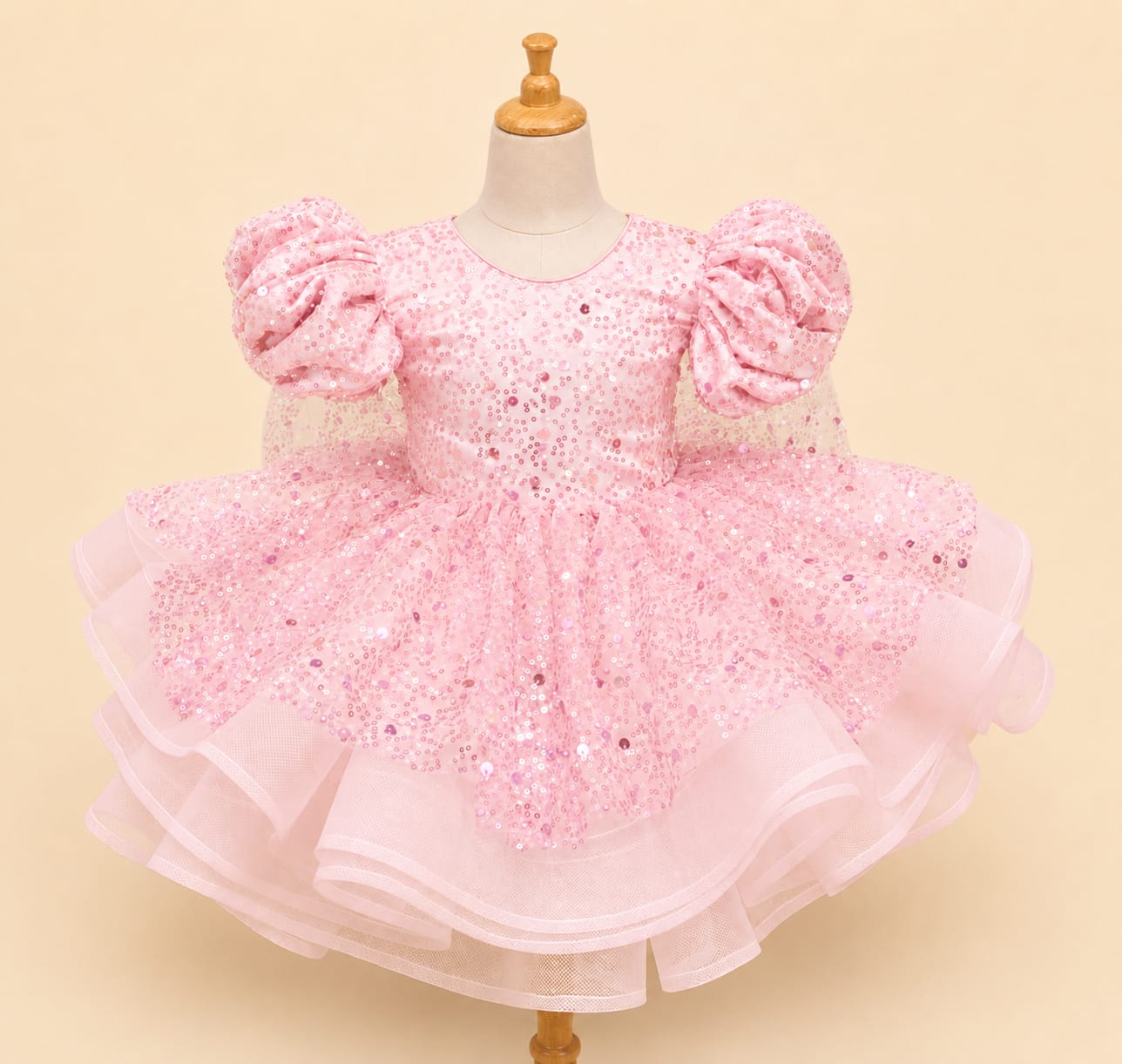 Luxury Sequin Princess Dress for Girls |By Lunaria Couture