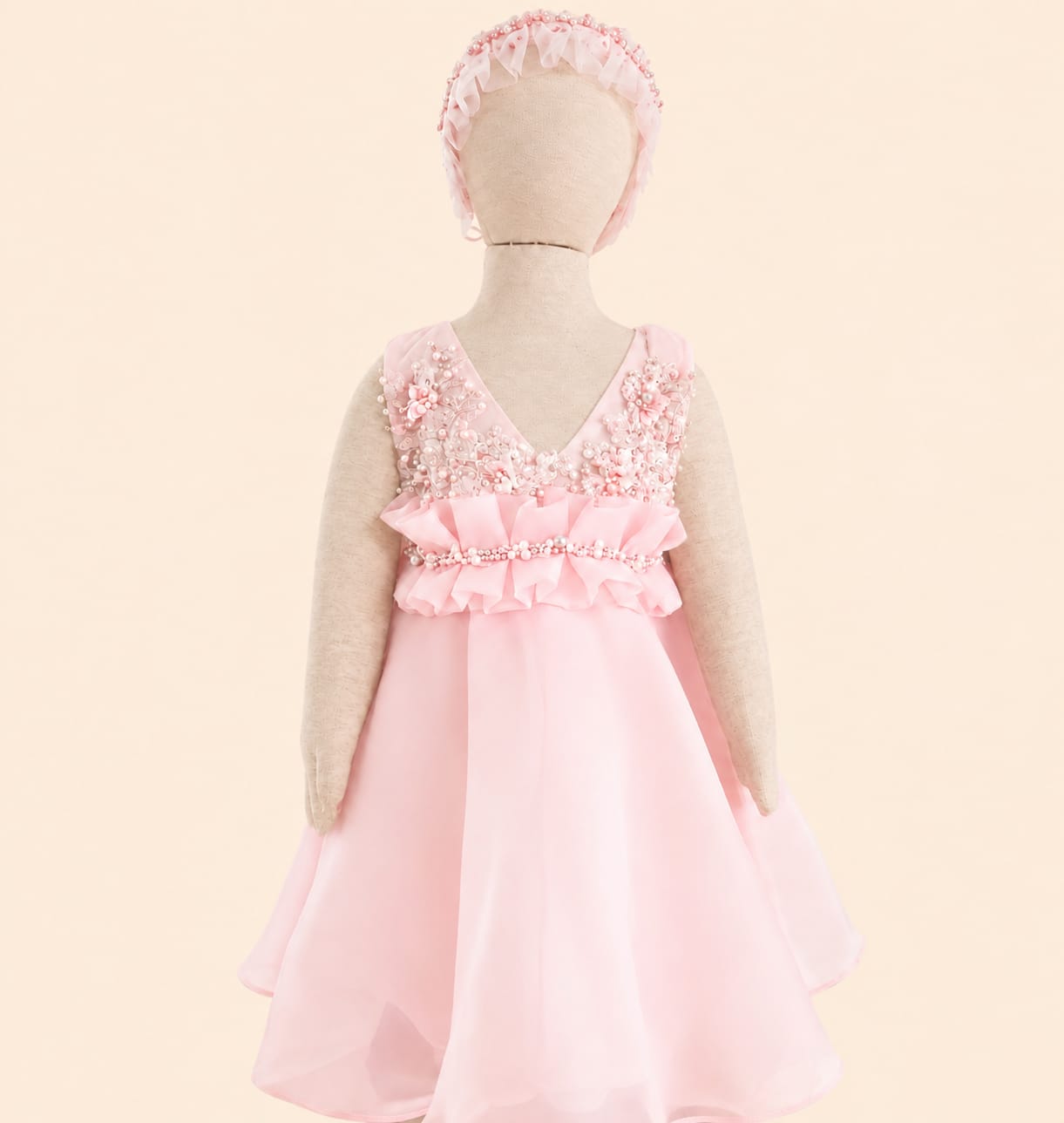 Premium Elegant Girls’ Dress |By Lunaria Couture