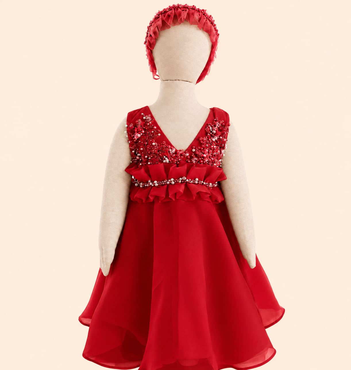 Premium Elegant Girls’ Dress |By Lunaria Couture