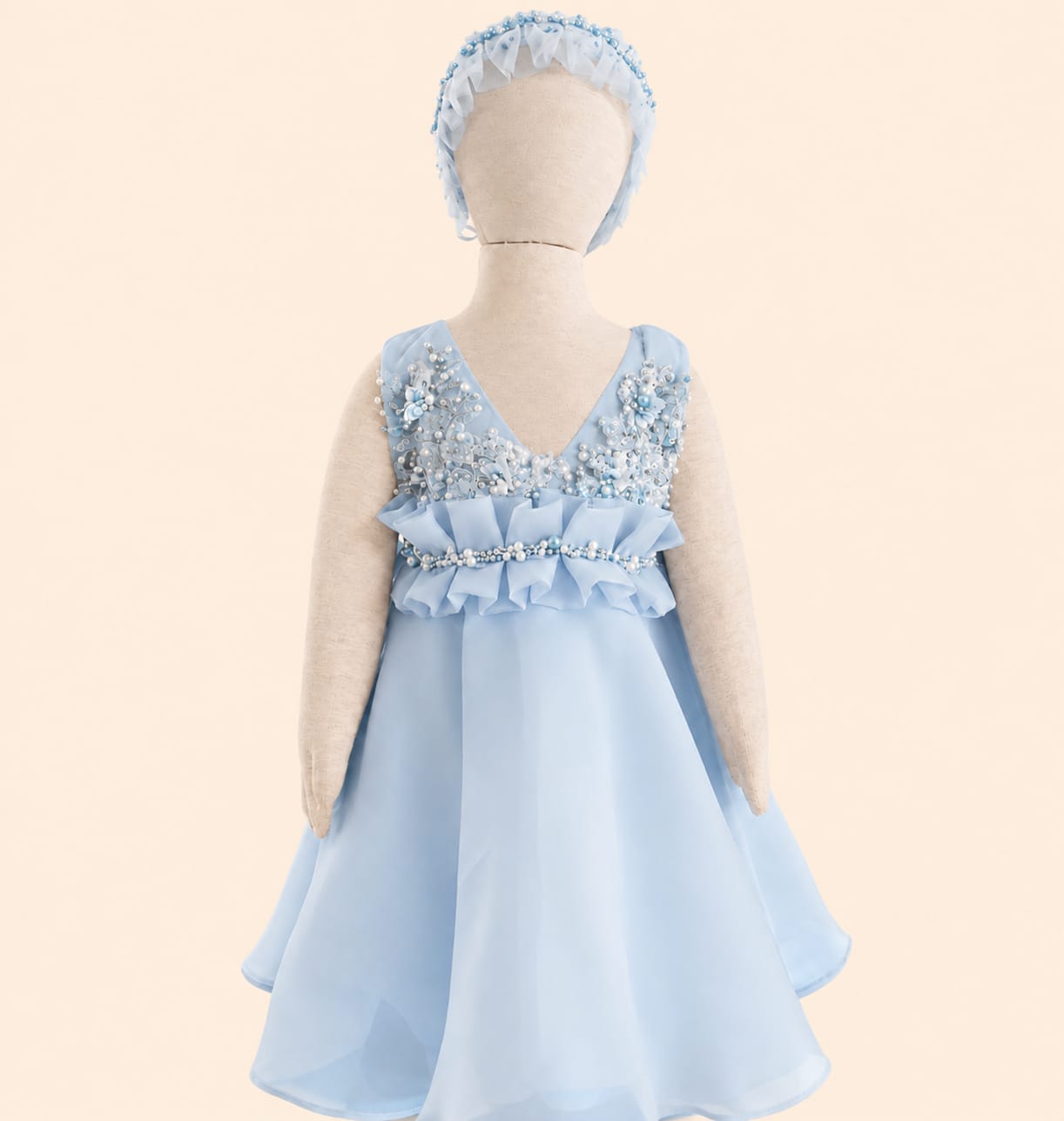 Premium Elegant Girls’ Dress |By Lunaria Couture