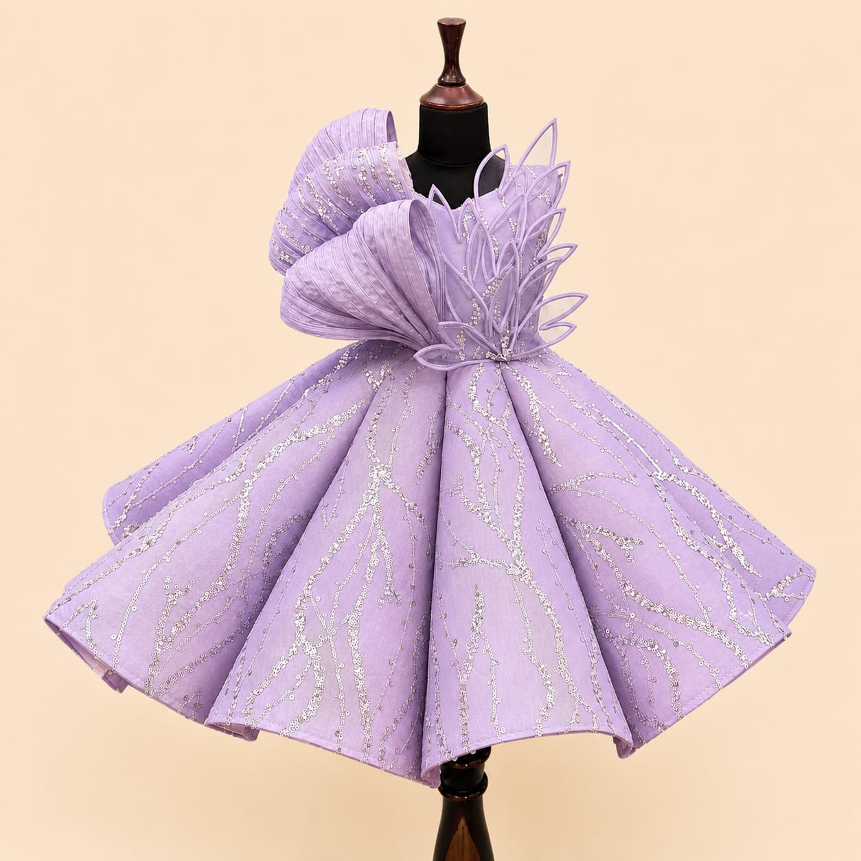 Luxury Girls’ Dress | Premium Girls’ Party Gown | Birthday Dress |By Lunaria Couture