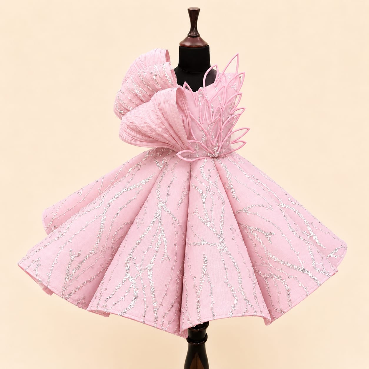 Luxury Girls’ Dress | Premium Girls’ Party Gown | Birthday Dress |By Lunaria Couture