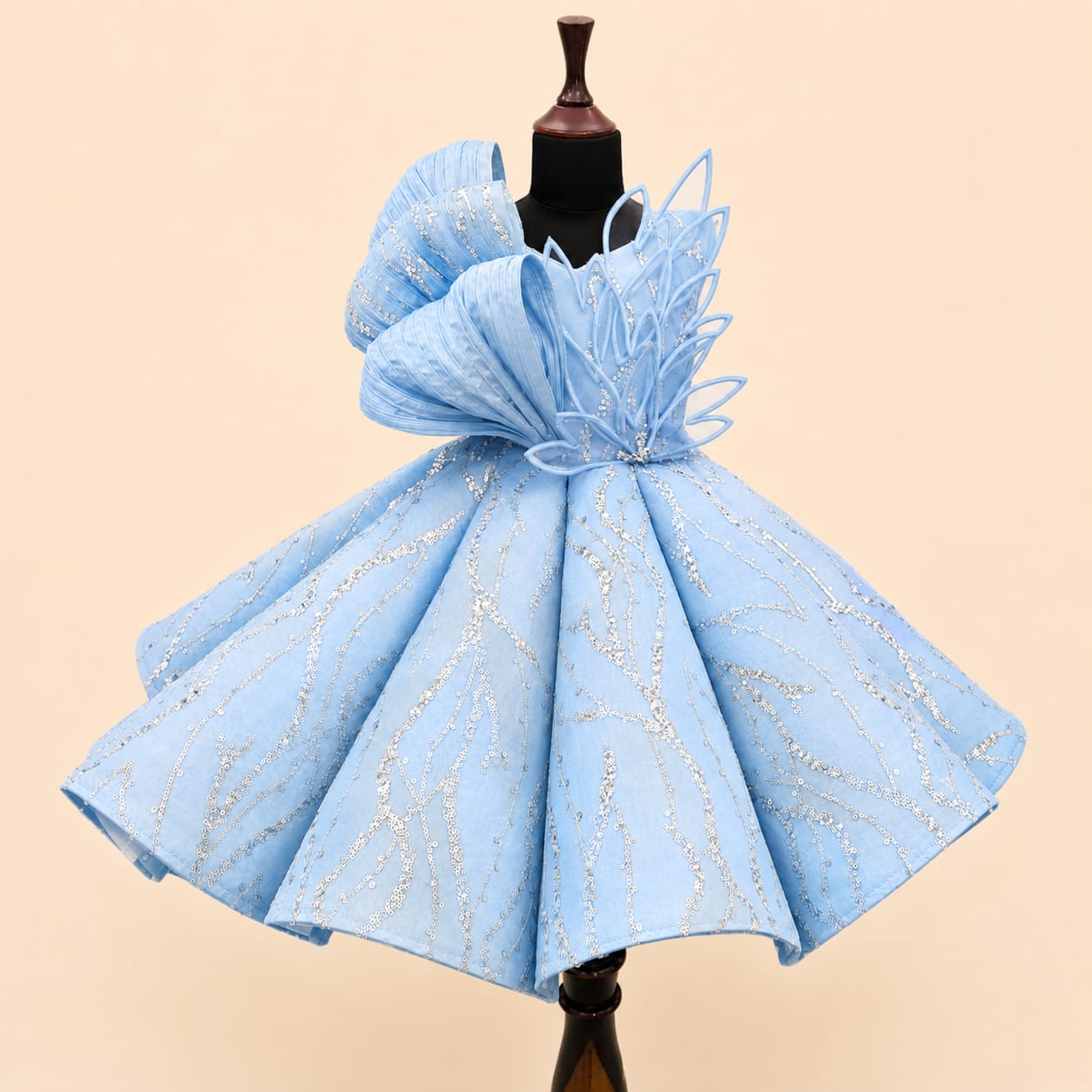 Luxury Girls’ Dress | Premium Girls’ Party Gown | Birthday Dress |By Lunaria Couture