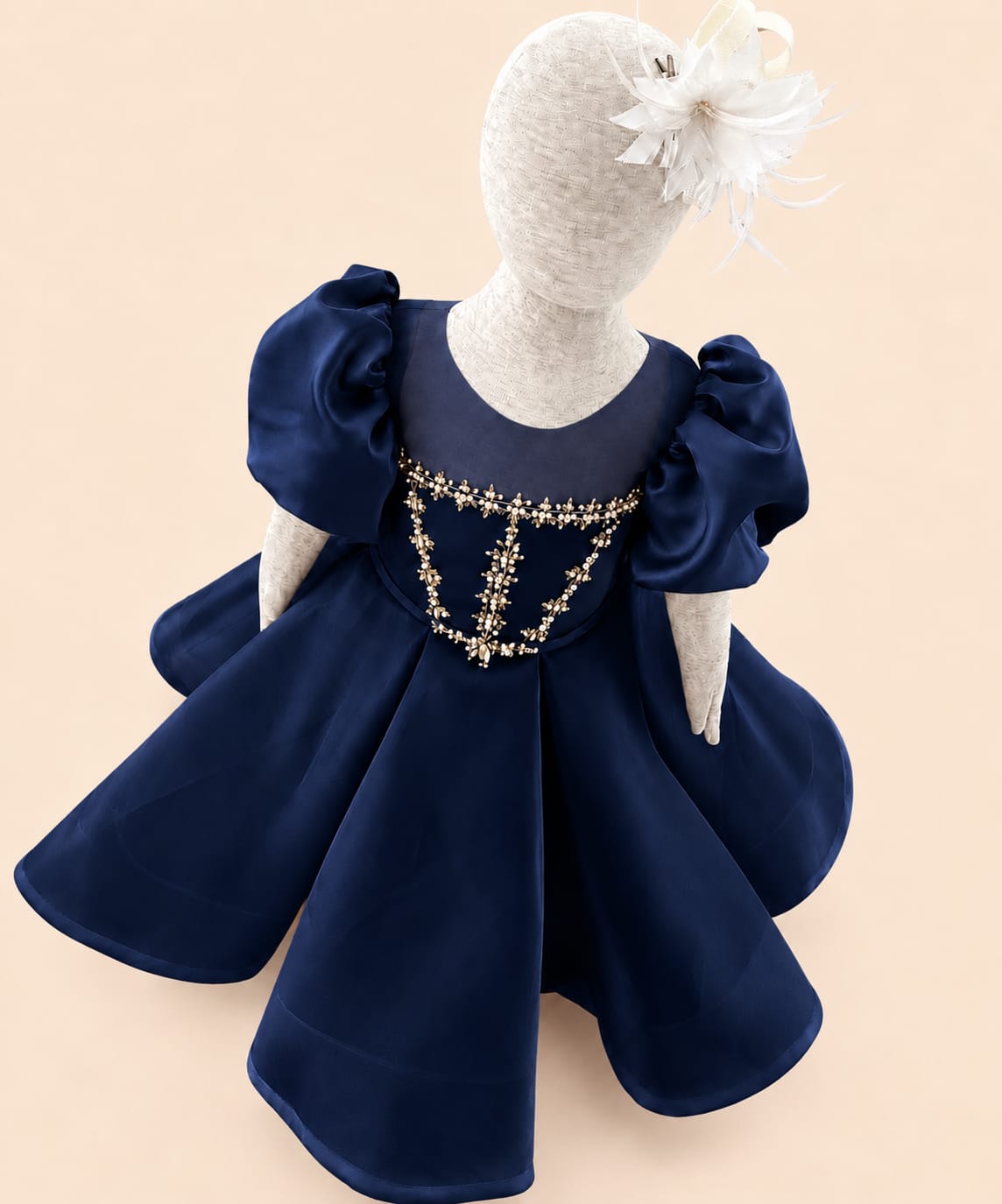 Premium Elegant Girls’ Dress |By Lunaria Couture