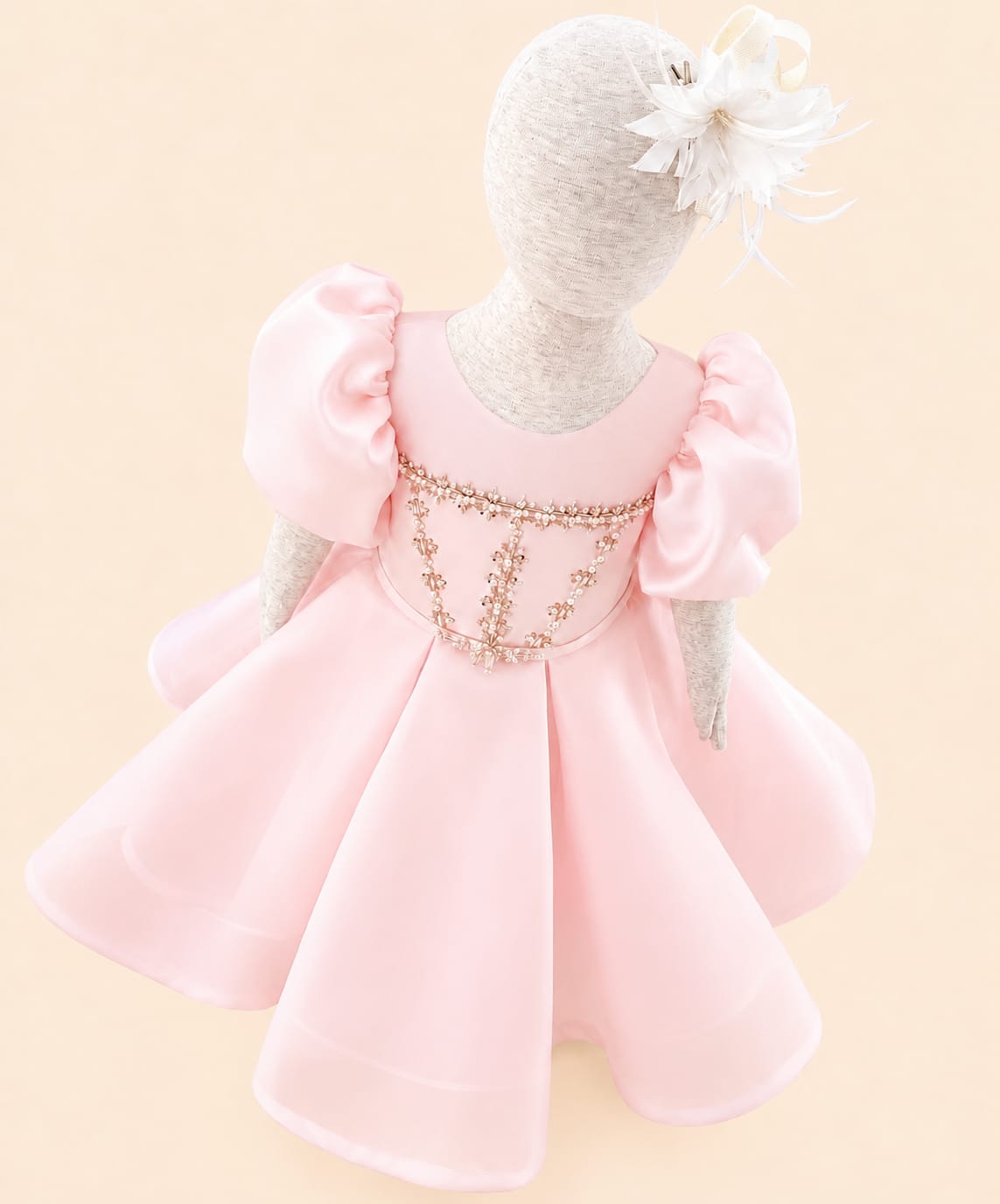 Premium Elegant Girls’ Dress |By Lunaria Couture