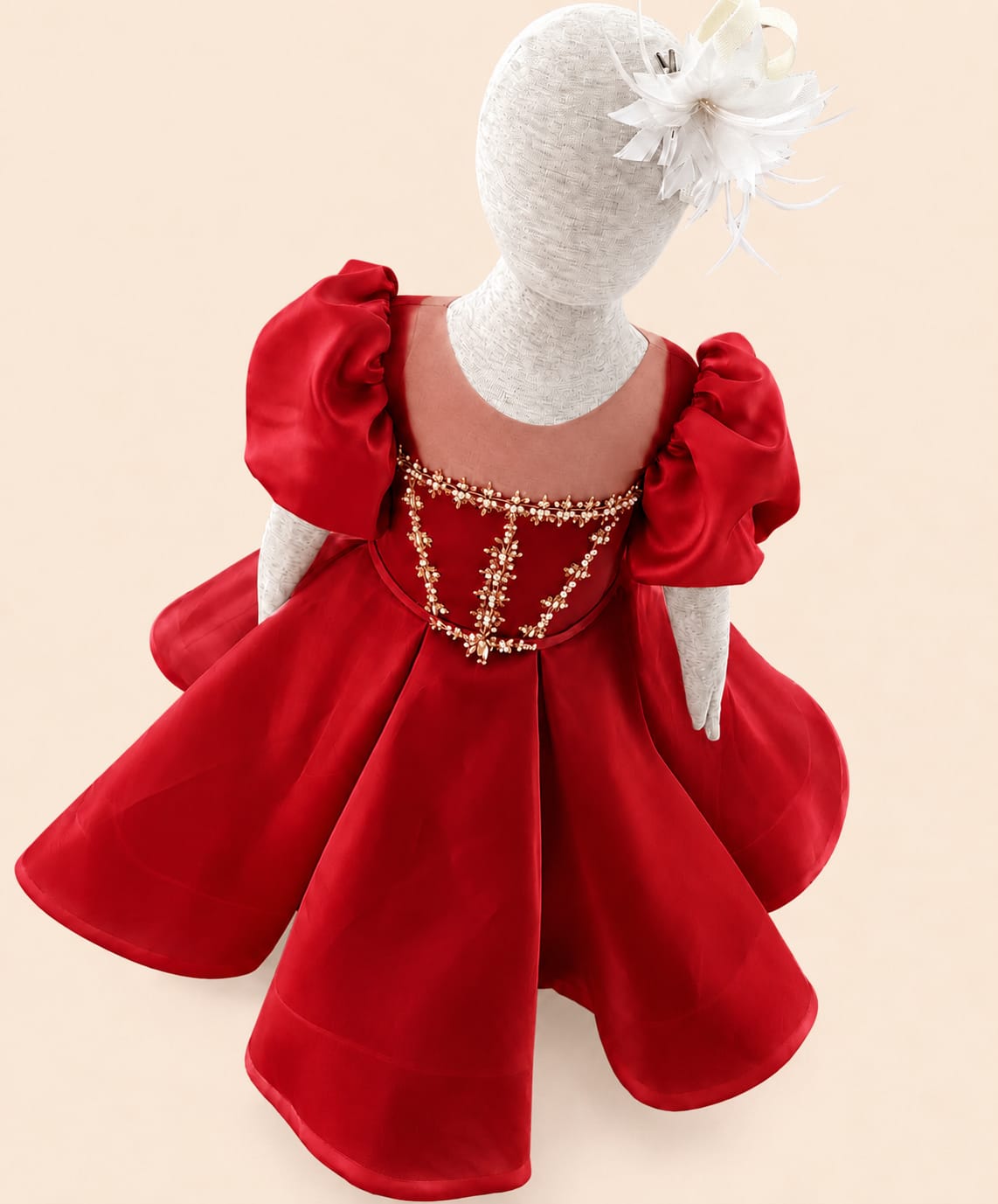 Premium Elegant Girls’ Dress |By Lunaria Couture