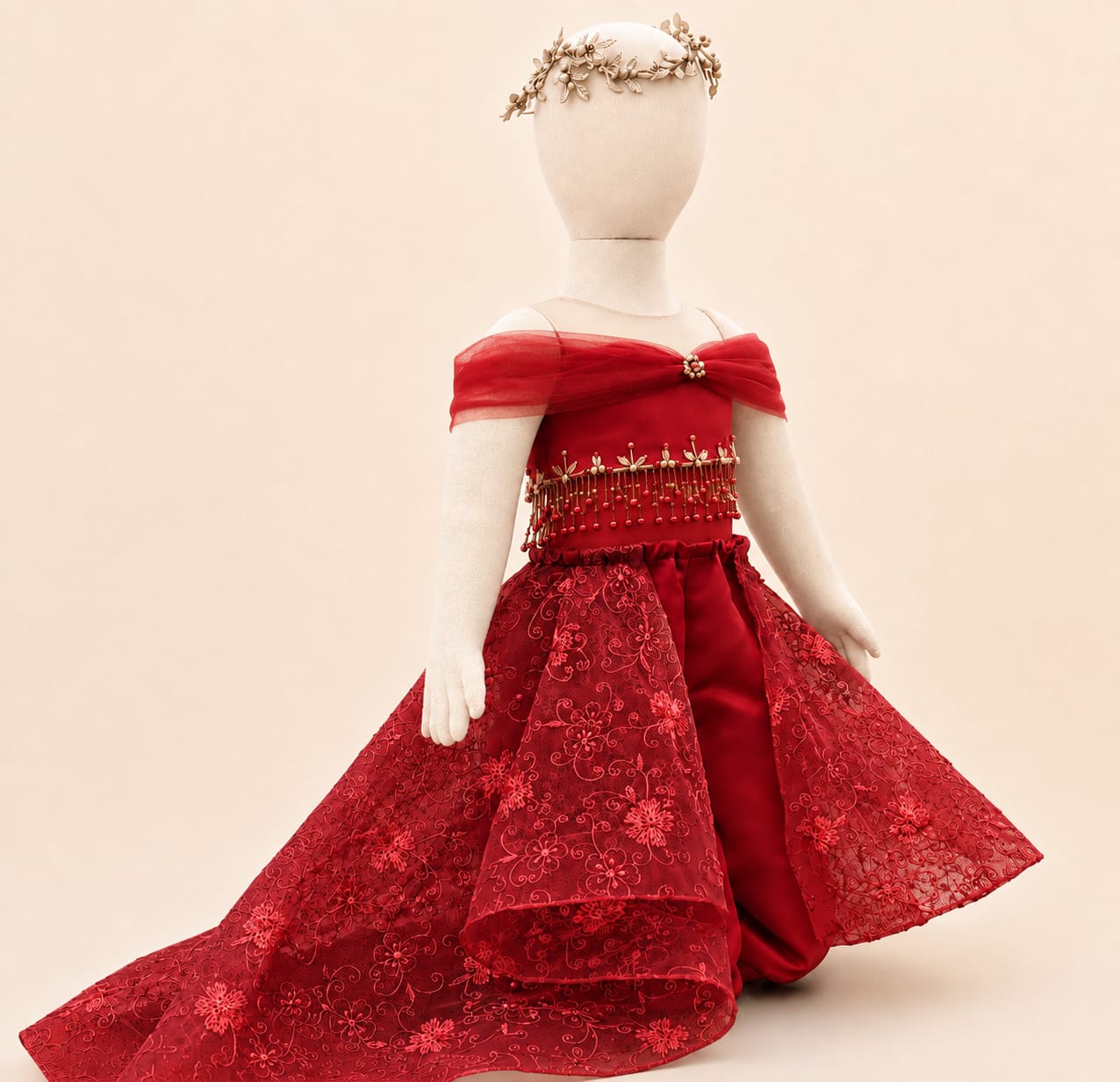 Elegant Children's Dress |By Lunaria Couture