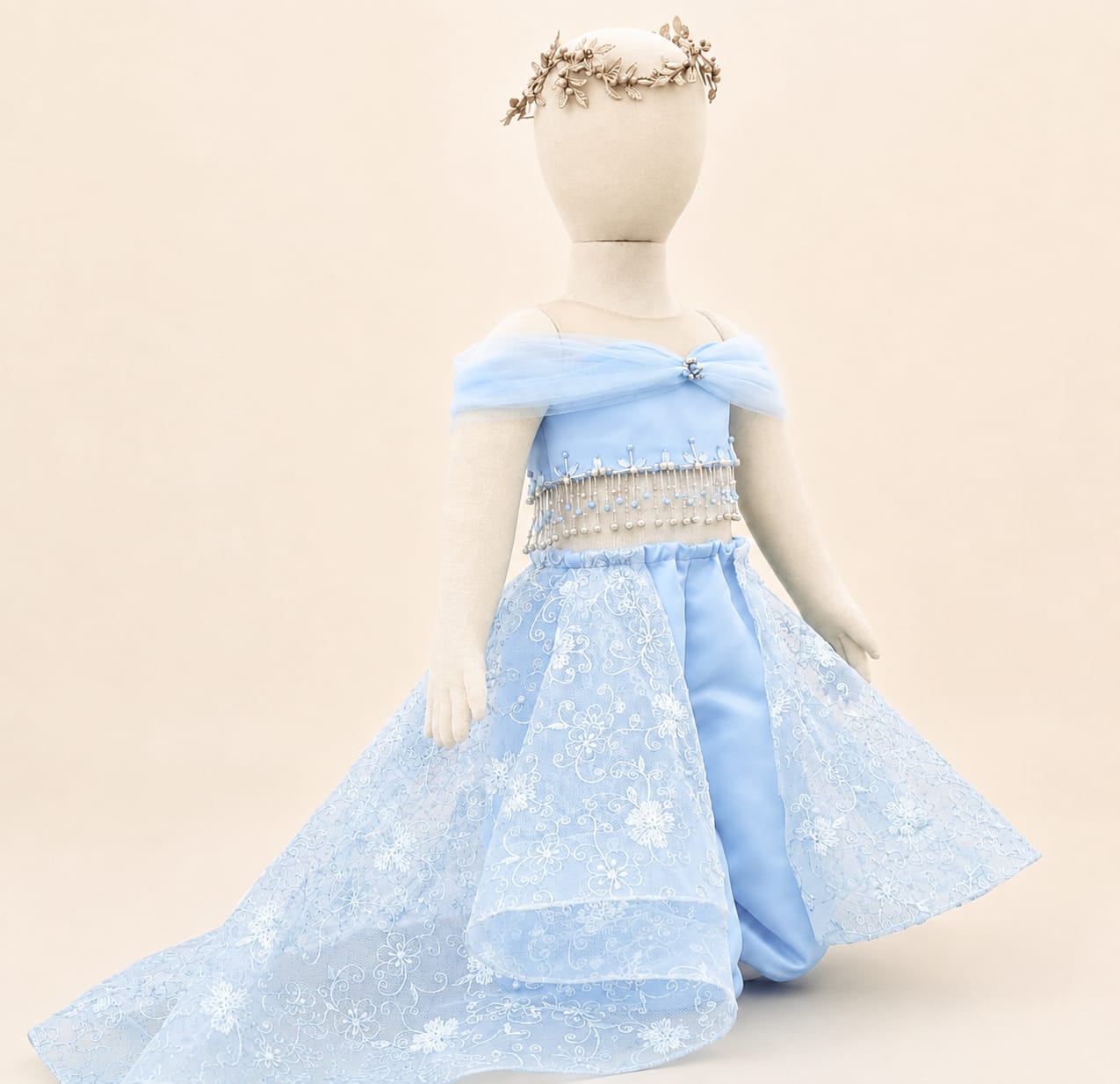 Elegant Children's Dress |By Lunaria Couture