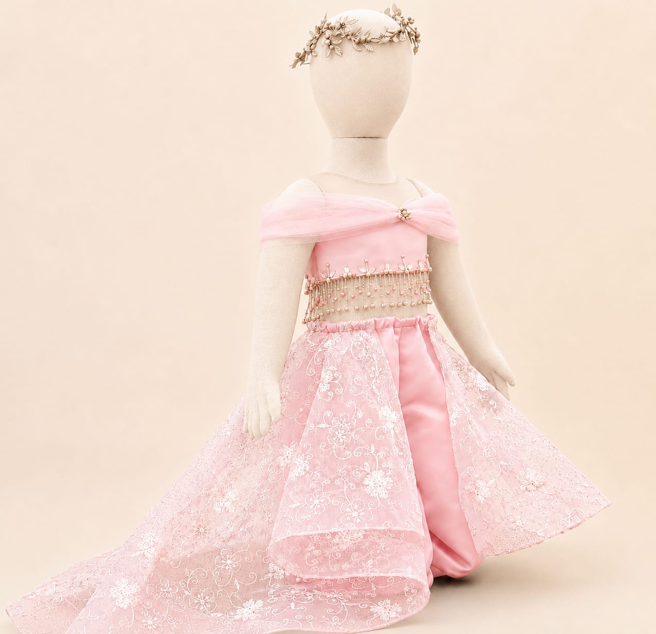 Elegant Children's Dress |By Lunaria Couture