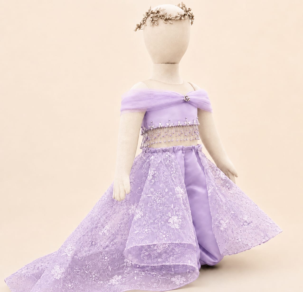 Elegant Children's Dress |By Lunaria Couture