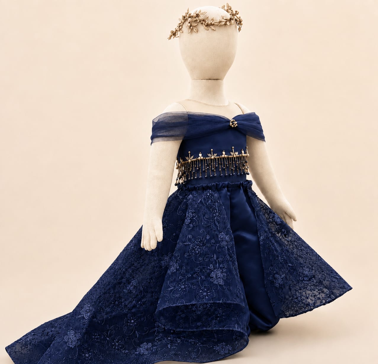 Elegant Children's Dress |By Lunaria Couture