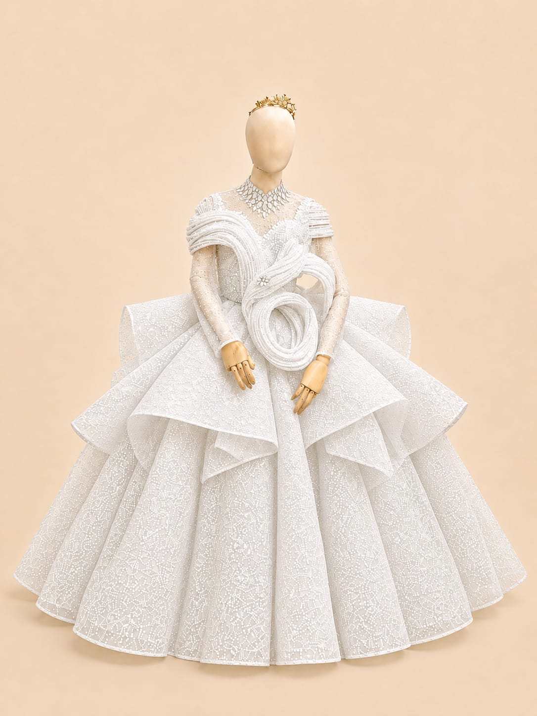 Aurelia Structured Luxury Wedding Gown