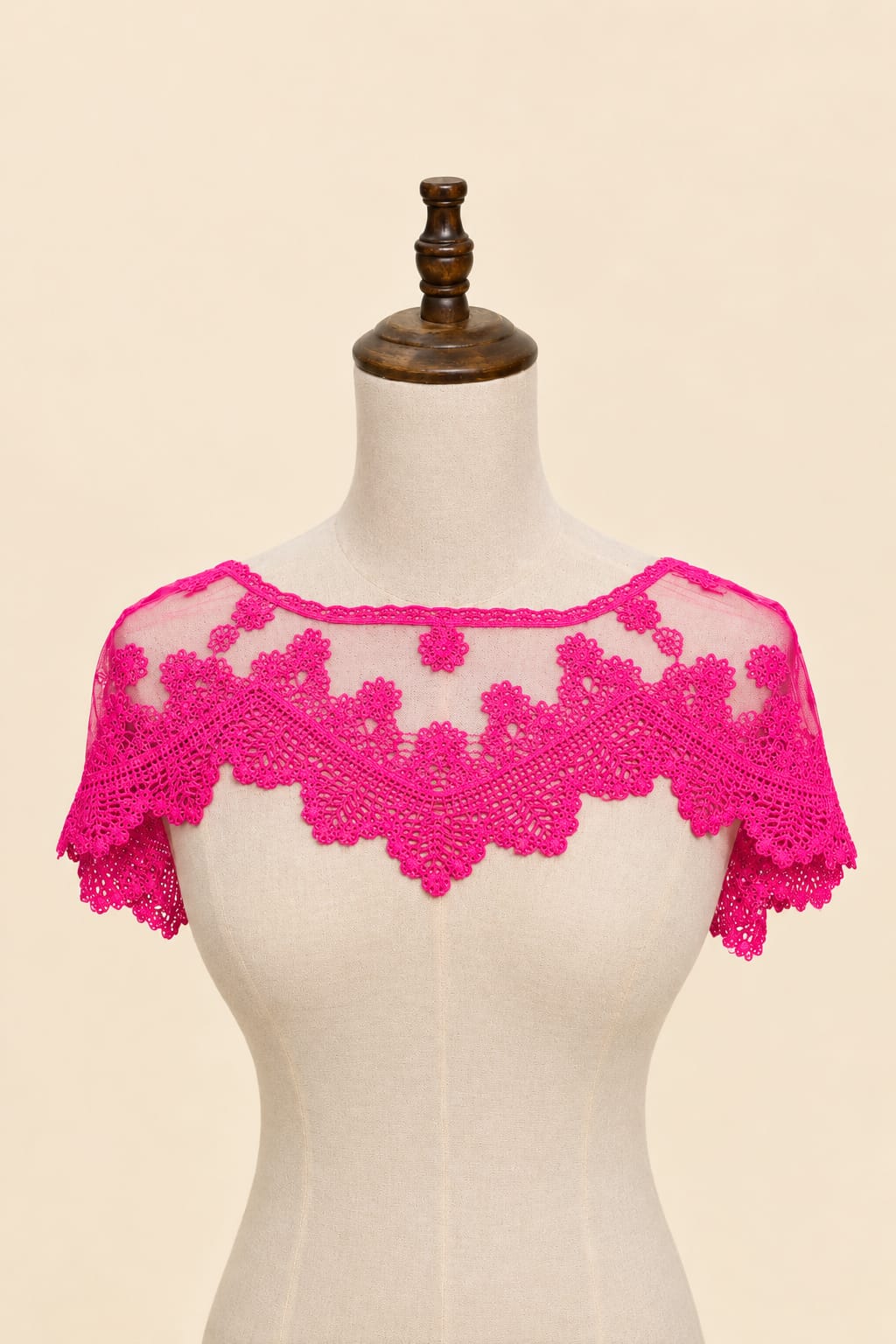 Luxury Floral Lace Shoulder Accessory |By Lunaria Couture