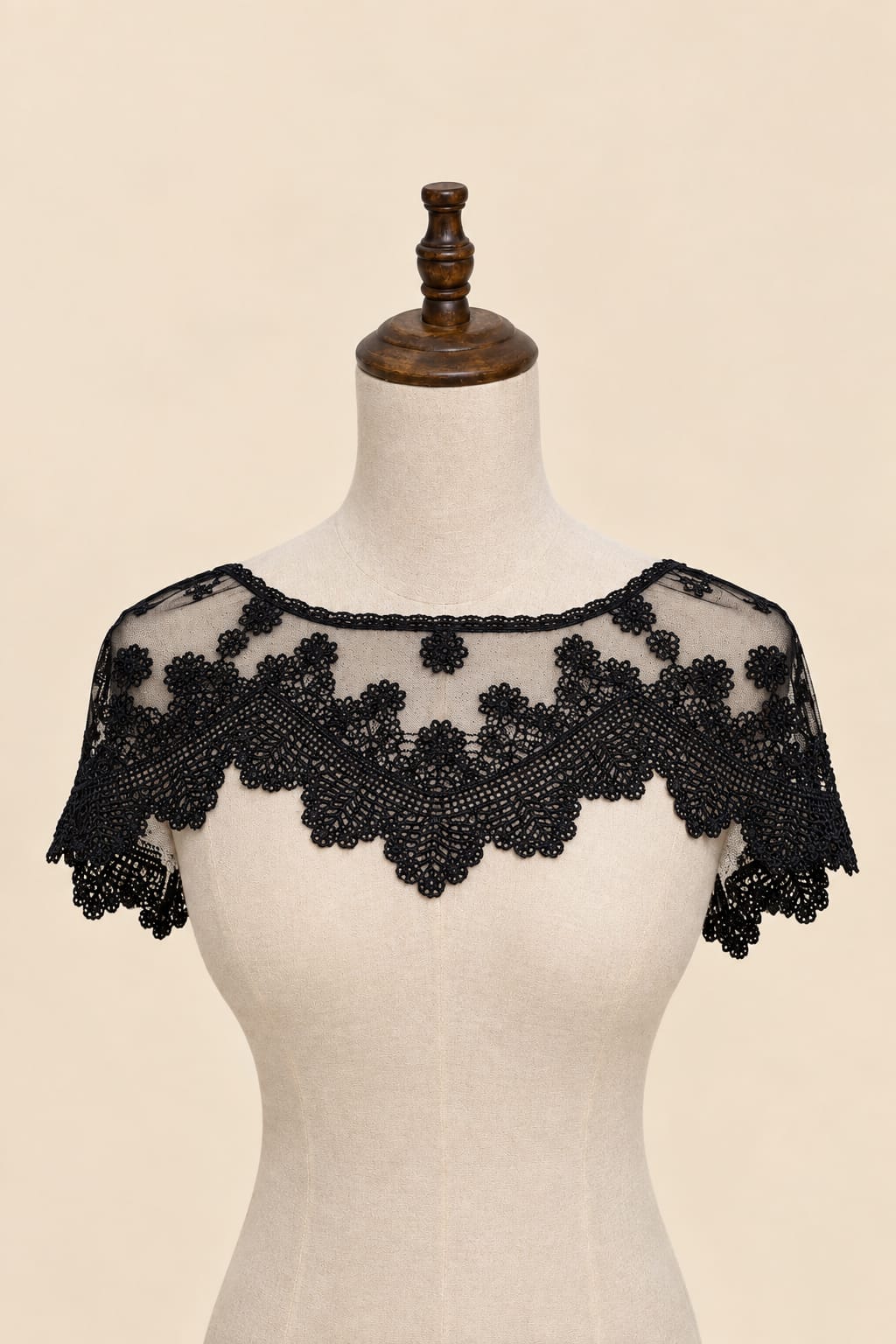 Luxury Floral Lace Shoulder Accessory |By Lunaria Couture