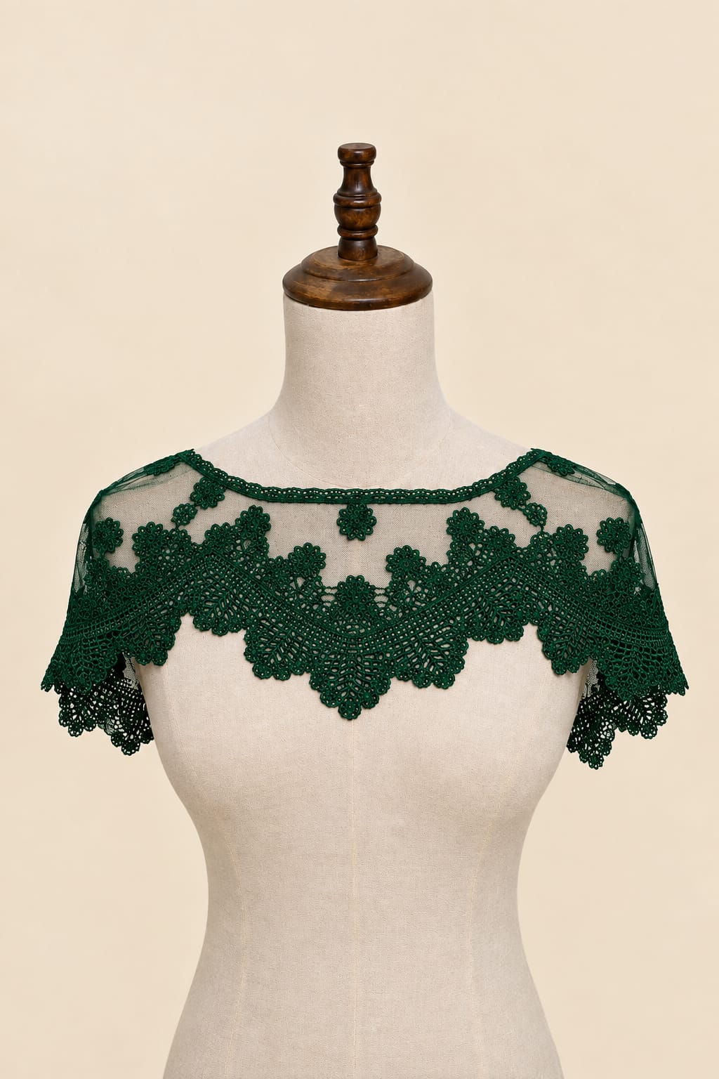 Luxury Floral Lace Shoulder Accessory |By Lunaria Couture