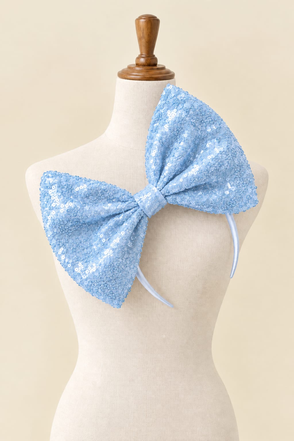 Sequin Large Bow Headband for Parties