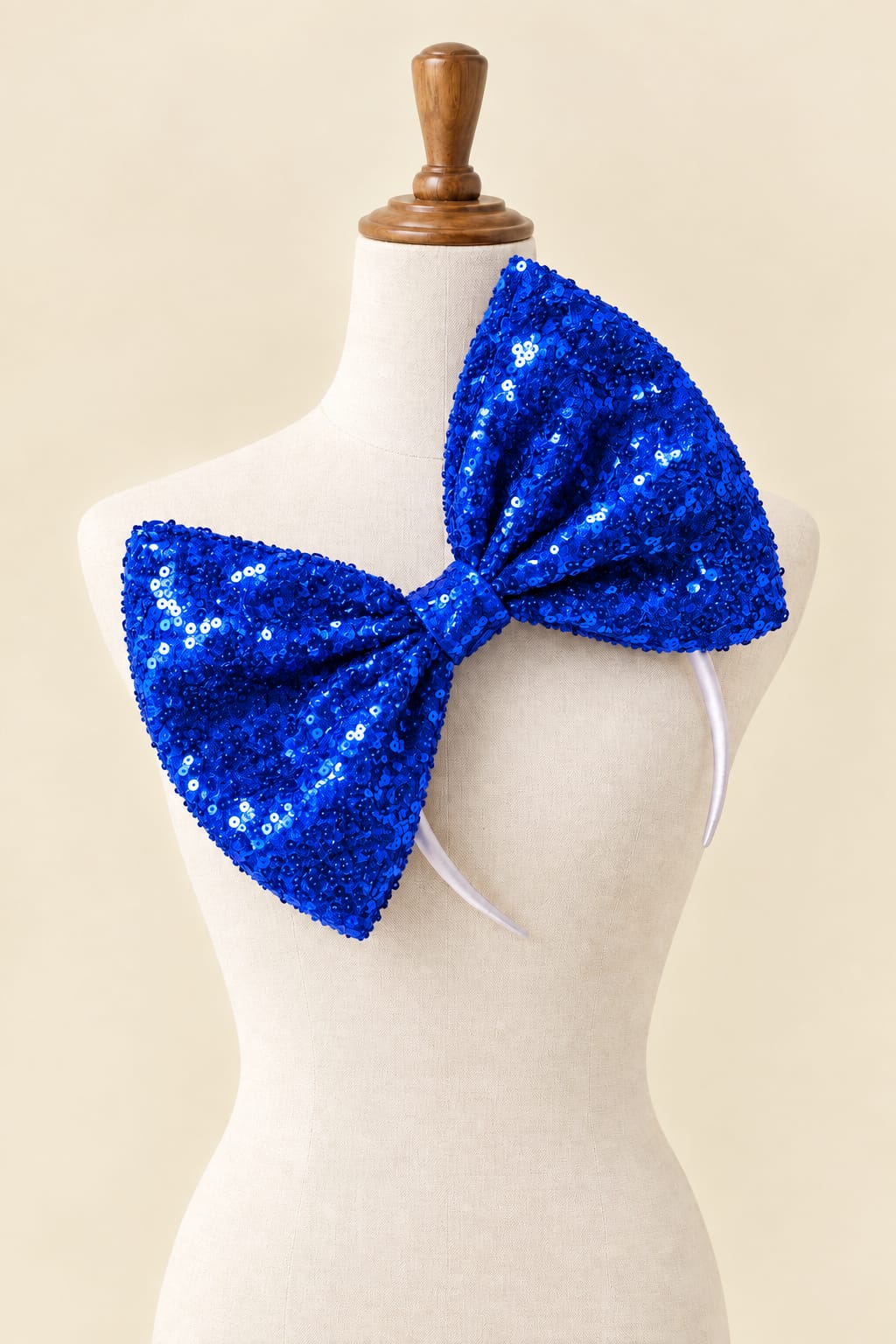 Sequin Large Bow Headband for Parties