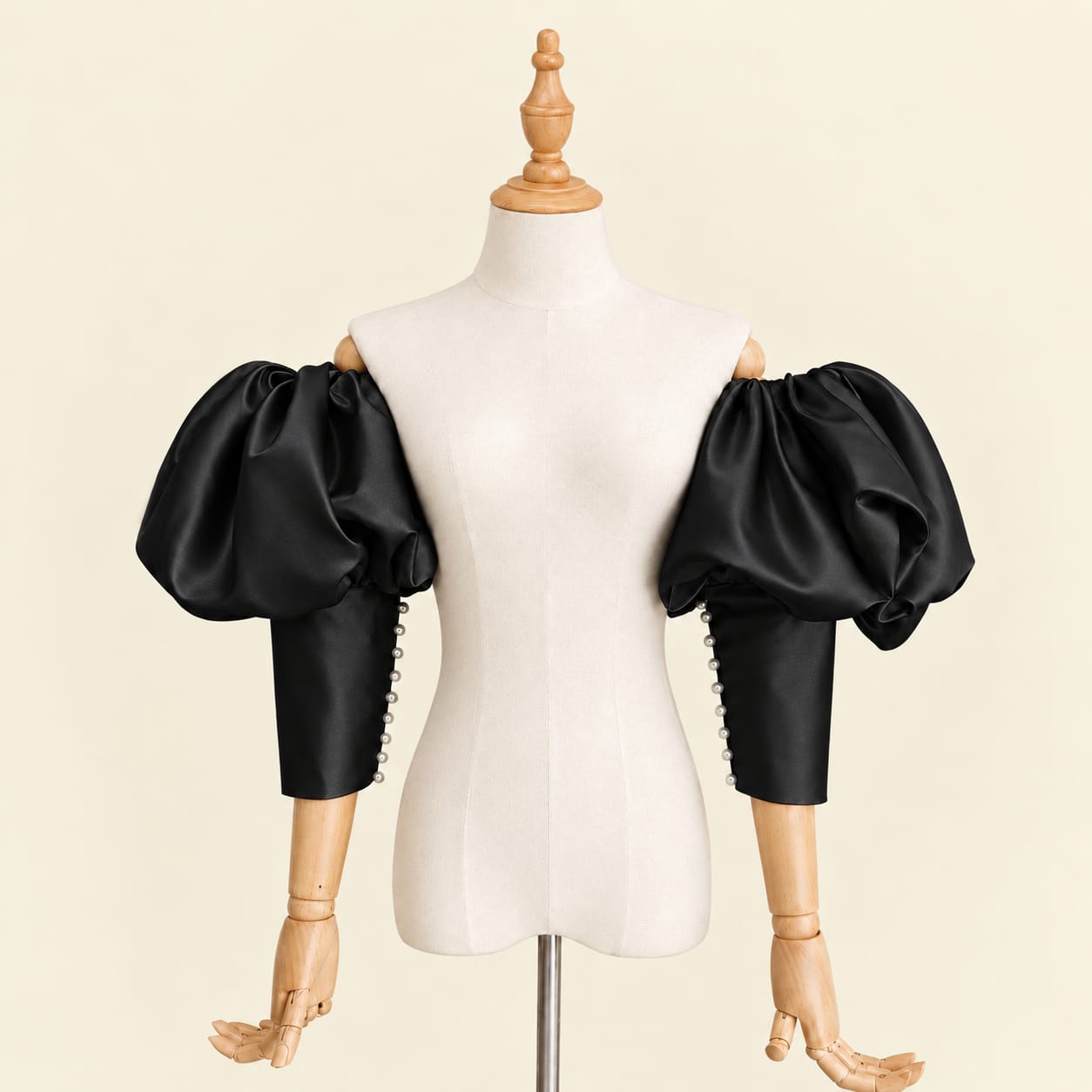 Luxury Balloon Sleeve Wedding Gown Accessory